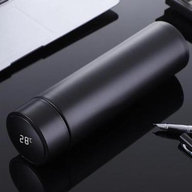 Imagem de Garrafa Inteligente Térmica 480ml Display Digital Led Medidor Temperat