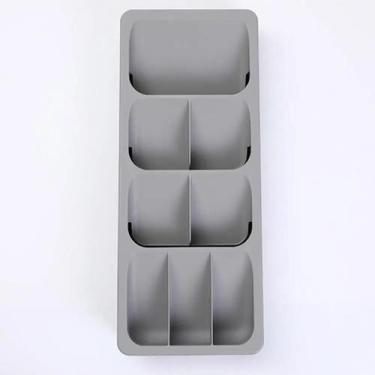 Imagem de Organizador De Talheres Expansível, Bandeja De Armazenamento De Talher