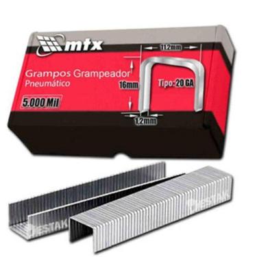 Imagem de Grampo Para Grampeador Pneumático 16Mm 5000 Unid 576609 Mtx