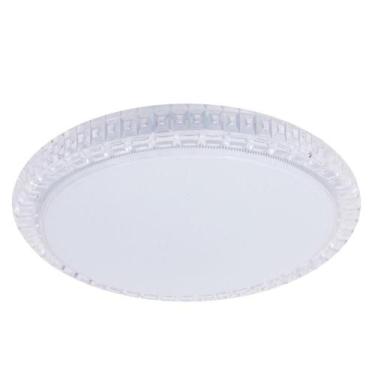 Imagem de Plafon Led Acrilico Efeito Estrelado Slim Redondo 6000K - MARRYLUZ