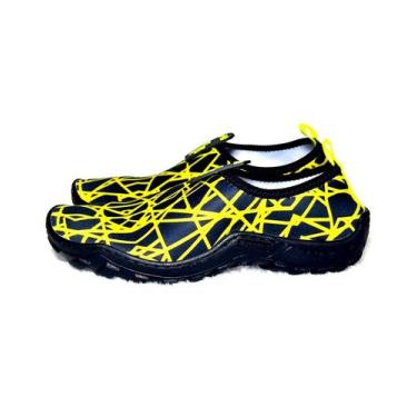 Imagem de Sapatilha Náutica Neoprene Tênis Aquático Bono Rock Praia Trilha Cacho