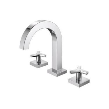 Imagem de Misturador de Mesa para Lavatório City Bica Alta Cromado - Docol