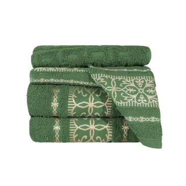 Imagem de Kit de Toalhas 5 Peças Linha Munique Mafratex - Banho, Rosto e Piso 10