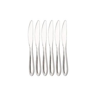 Imagem de Kit 6 Facas de Sobremesa Hercules Monterrey Aço Inox 1340-006