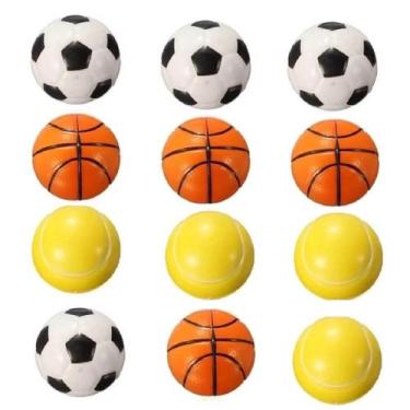 Imagem de 12 Bolas Massageadora Kit para Fisioterapia em Espuma - Sutt