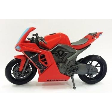 Imagem de Brinquedo Motinha Infantil Moto Venon 1200 - 33cm - Usual  - Usual Bri