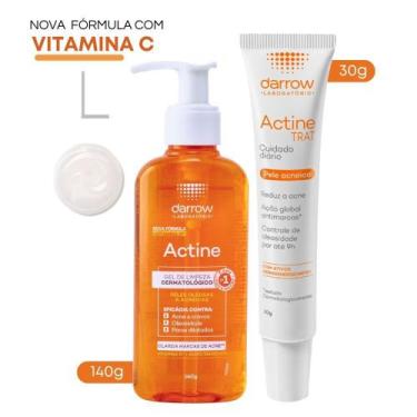 Imagem de Sabonete 140ml Actine Pele Oleosa + Gel Trat Secativo Darrow 30g