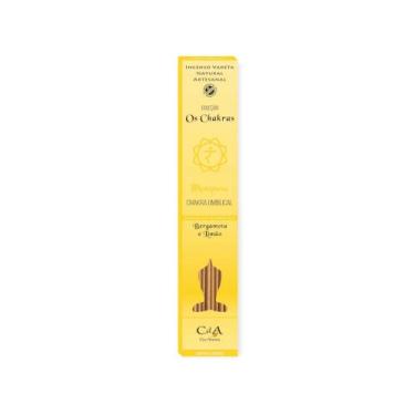 Imagem de Incenso Artesanal CDA 100% Vegano Coleção Chakras - Umbilical (Bergamo