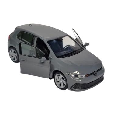 Imagem de Miniatura Carrinho de Ferro Golf GTI Carro Nacional 1:38 CINZA