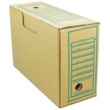 Imagem de Arquivo Morto Papelão São Carlos Ofício - Pt C/ 25 Unidades - SAO CARL