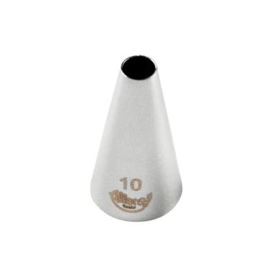 Imagem de Bicos Para Confeitar - Perlê - Aço Inox - Nº10  - 1 unidade - Cromus L