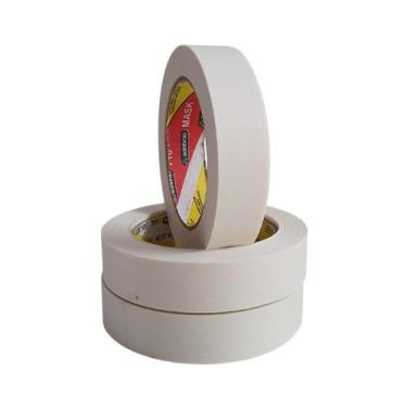 Imagem de Kit 03 Fitas Crepe 18mm x 50m Mask 710 - Adelbras