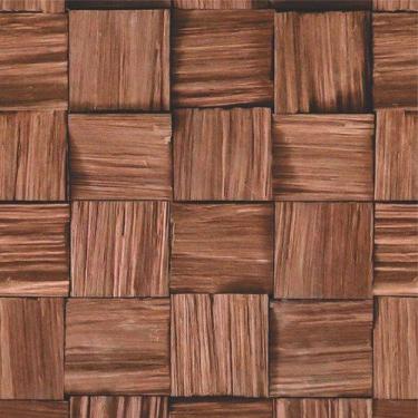 Imagem de Papel De Parede Adesivo 3d Madeira Trançada Quarto Sala 3m - LELIZ PAP