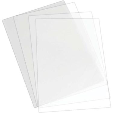 Imagem de Capa para Encadernação A4 Transparente Line (0,30) Pacote com 50 - Mar