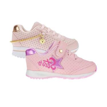 Imagem de Tênis Infantil Menina Sapato - KIT 2 PARES Tam 24 ao 34 - sapatinhos.c