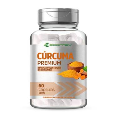 Imagem de Curcu mina 60 Cápsulas  Ecomev 