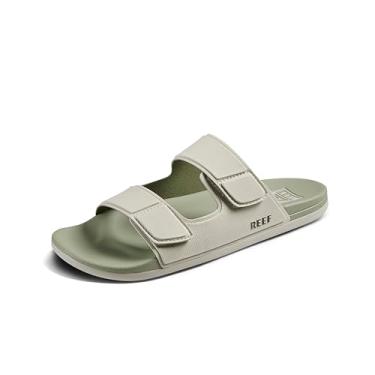 Imagem de REEF Sandália masculina Tradewind, Pedra/verde-oliva, 44