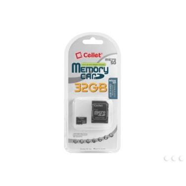 Imagem de Cellet O cartão mini micro SDHC Samsung Galaxy S3 de 32 GB é formatado para gravação digital de alta velocidade e sem perdas! Inclui adaptador SD padrão.
