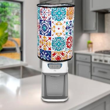 Imagem de Capa para Galão de Água 20L Impermeável - Diversas Estampas, Protege e Decora (AZULEJO)