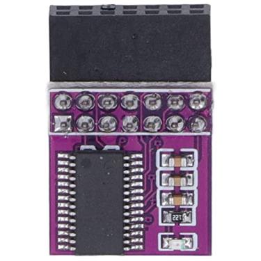 Imagem de Módulo TPM 2.0, Placa de Segurança de Criptografia para, Compatível Com, Tamanho Compacto, Peso Leve, Instalação Rápida, para Z590, H570, Q570, B560, H510, Z490, H470, Q470,