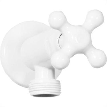Imagem de Registro Maquina Lavar Pvc Maruja Branca - VIQUA