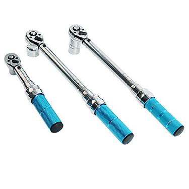 Imagem de Graigar 3 conjuntos de chaves de torque predefinidas 1-6 Nm 1/10.2 cm, 5-60 Nm 3/20.3 cm, 20-210 Nm 1/5.1 cm