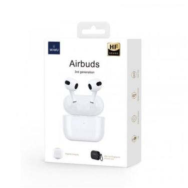 Imagem de Fone de ouvido wiwu sem fio estéreo airbuds 3 se branco 0855