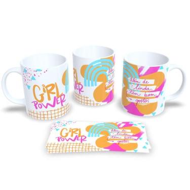 Imagem de Canecas de Porcelna Personalizadas dia Internacional da Mulher 8 de Ma