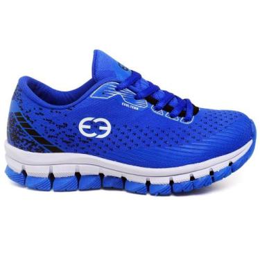 Imagem de Tênis Impacto Infantil Masculino Menino - EV, Azul, 32