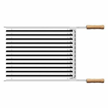 Imagem de Grelha Tramontina Churrasco Em Aço Inox Com Cabo de Madeira 26492003