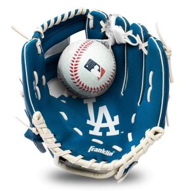 Imagem de Luva e Bola de Beisebol Infantil Franklin Sports MLB Youth Teeball - L