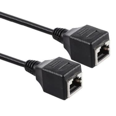 Imagem de Cabo Extensão Ethernet RJ45 (Fêmea-Fêmea) - 6 Metros