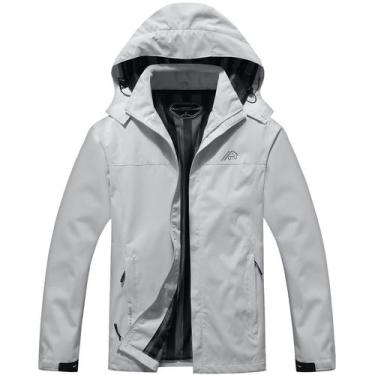 Imagem de Casaco de Chuva Leve e Impermeável OTU com Capuz - Masculino