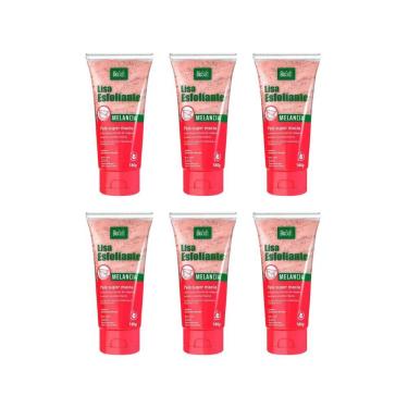 Imagem de Creme Esfoliante Soft hair 180g Biosoft Melancia - Kit C/6un