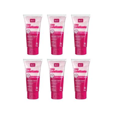 Imagem de Creme Esfoliante Soft hair 180g Biosoft Pitaya - Kit C/ 6un
