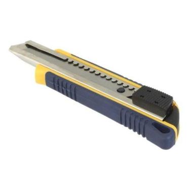 Imagem de Estilete Emborrachado 18mm Brasfort 8088