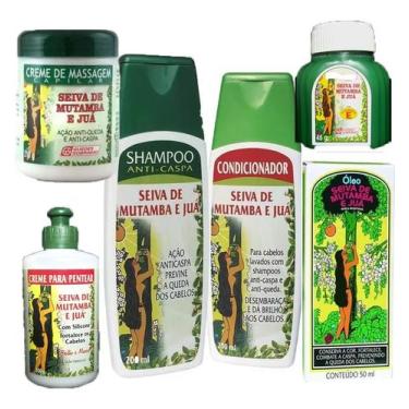 Imagem de Kit Seiva de Mutamba e Juá Com 6 Produtos
