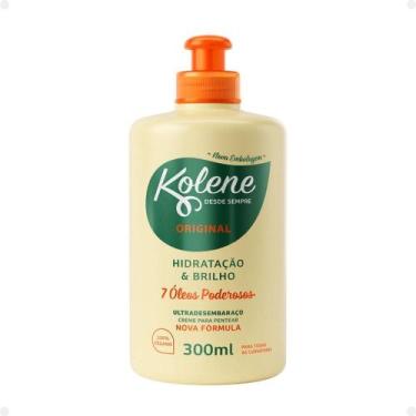 Imagem de Creme para Pentear Kolene Original Hidratação e Brilho 300ml