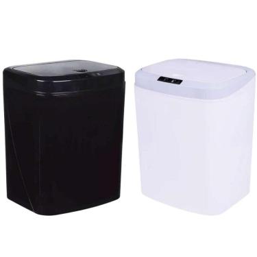 Imagem de Lixeira Automática Sensor de Aproximação 16 Litros com USB KALA