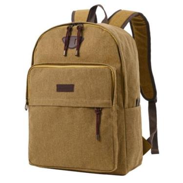 Imagem de Mochila Bolsa Feminina Em Lona Zíper Escolar Passeio Urbano - CRUZEIRO