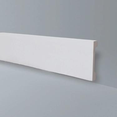 Imagem de Kit c/5 barras Rodapé gart de Poliestireno WB15 18mmx15cm Metro Linear 12,2m