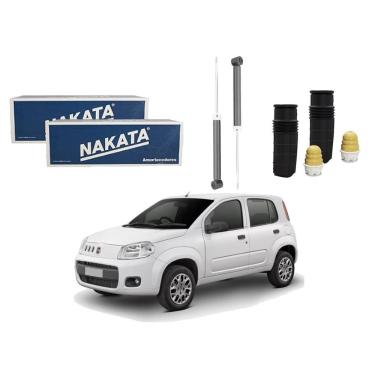 Imagem de Kit amortecedor traseiro nakata fiat novo uno 1.0 1.4 2010 A 2016