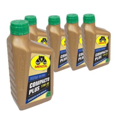 Imagem de 5 Litros Oleo De Motor 15w40 Sn Semissintetico Menzoil