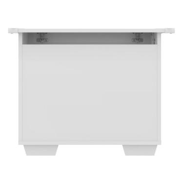 Imagem de Baú Organizador Caixa de Brinquedos Multimóveis Branco