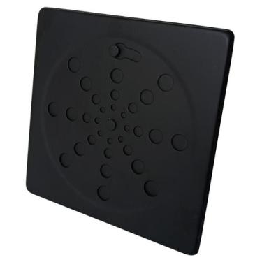 Imagem de  Tampa Ralo Grelha Quadrado 15cm Função Abre/ Fecha Preto - Montelar A