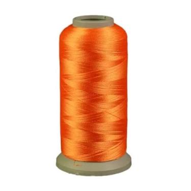 Imagem de Linha Poliester Máquina Bordar 4000m Laranja L-7747