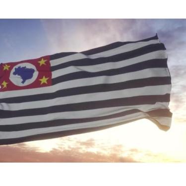 Imagem de Bandeira Estado De São Paulo Oficial 150x90 Cm Oxford  - WCAN