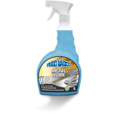 Imagem de Pingo Mágico Metal Work Desengraxante Limpa Motor, Removedor de Graxa e Óleo, 1 Litro