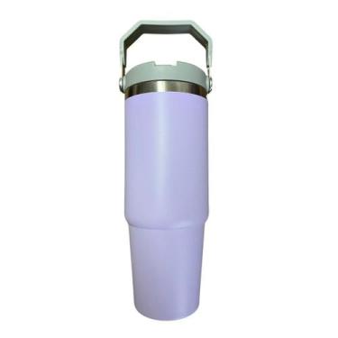 Imagem de Garrafa Térmica 900ml Bebidas Quentes E Geladas Inox Fitness - bottle,