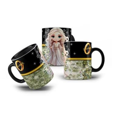 Imagem de Caneca de Porcelana O Senhor dos Anéis Galadriel Coleção - VilelaGG